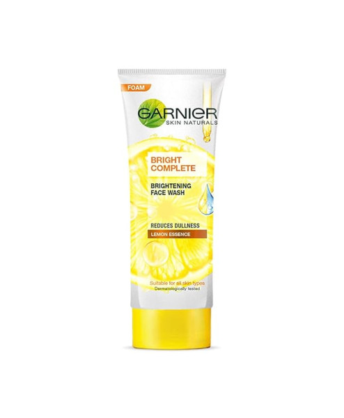 Garnier Skin Naturals, Facewash, Cleansing and Brightening, Bright Complete, 100 g